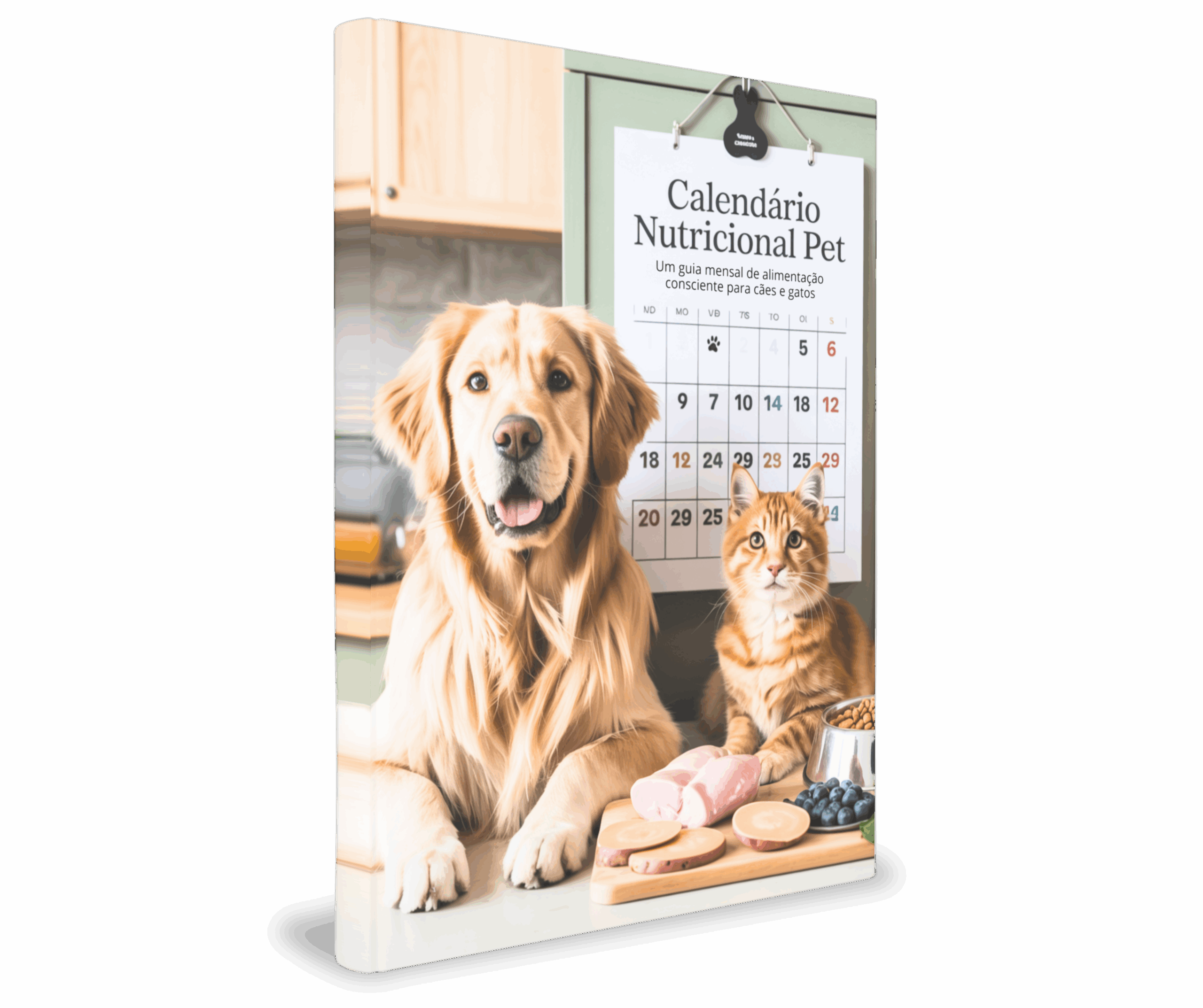Capa do Ebook Calendário Nutricional Pet